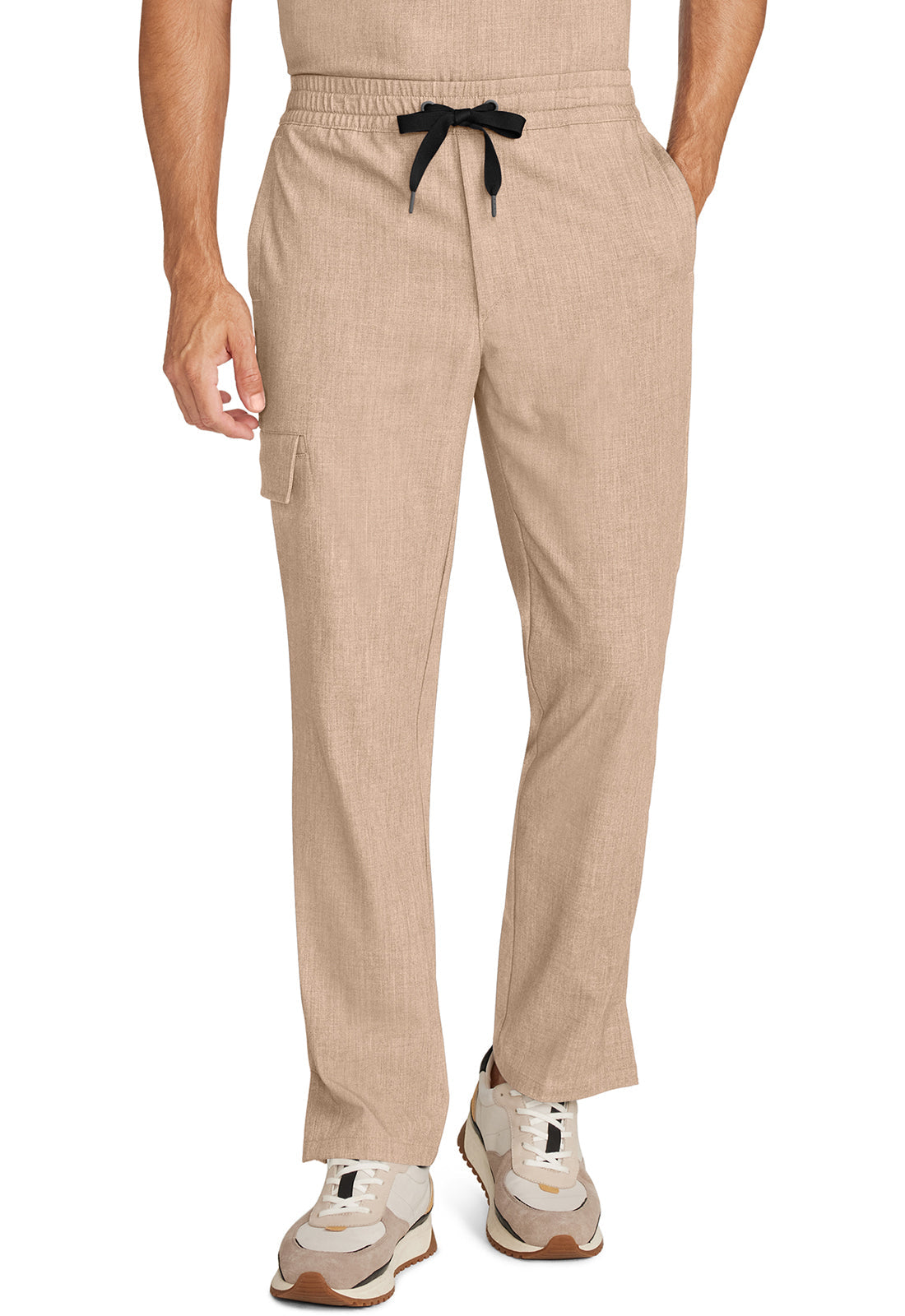 Men's Men's Zip Fly Drawstring Pant - Desert Taupe